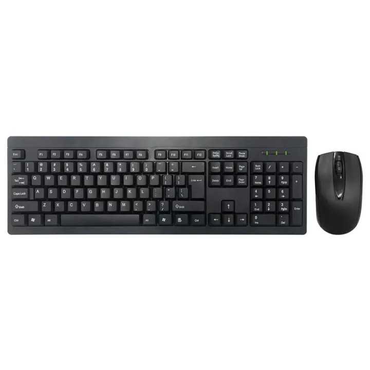 Kit tastatura si mouse wireless Omega OKM081WB 1000DPI USB