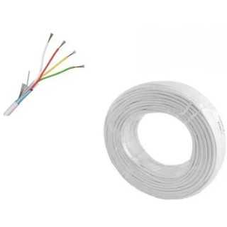 Cablu alarma 6 fire multifilare ecranate cupru + fir masa cupru 6x0.22 mm TED Wire Expert TED002310
