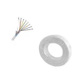 10m cablu alarma 8 fire 8x0.22mm2 cupru multifilar ecranate TED Wire Expert TED002334