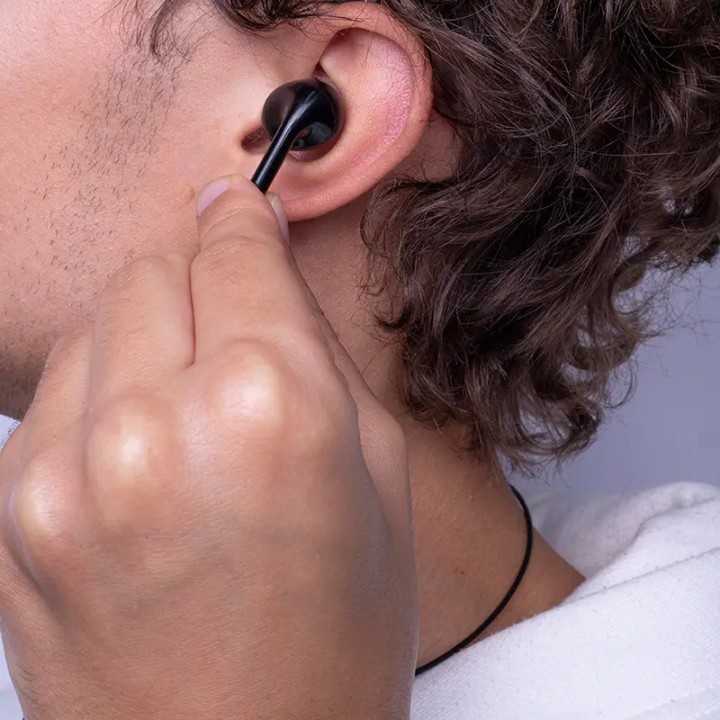 Casti stereo si microfon USB-C 1.2m negru maXlife MXEP-04