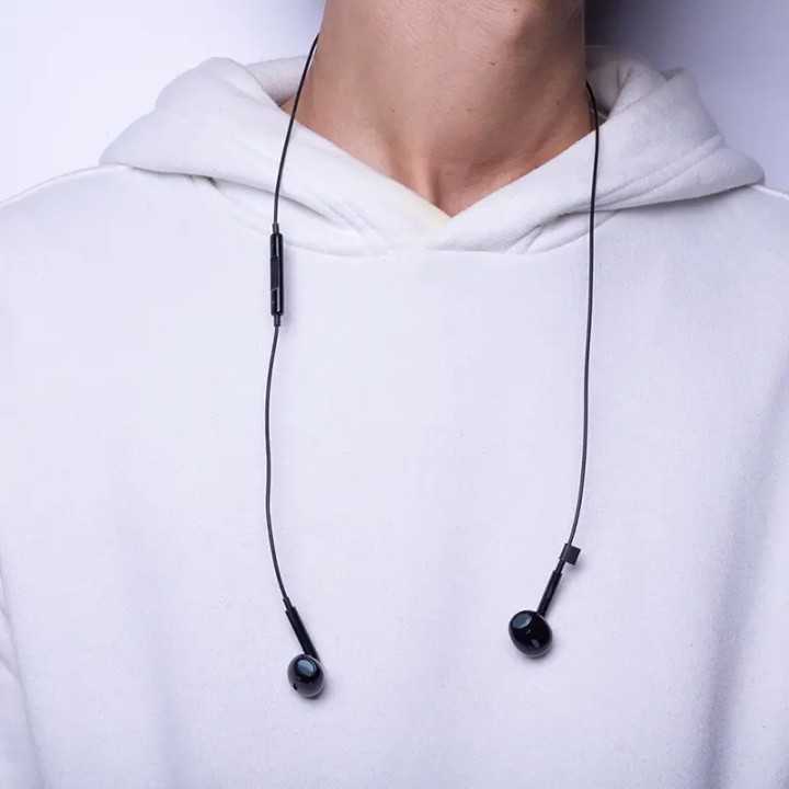 Casti stereo si microfon USB-C 1.2m negru maXlife MXEP-04