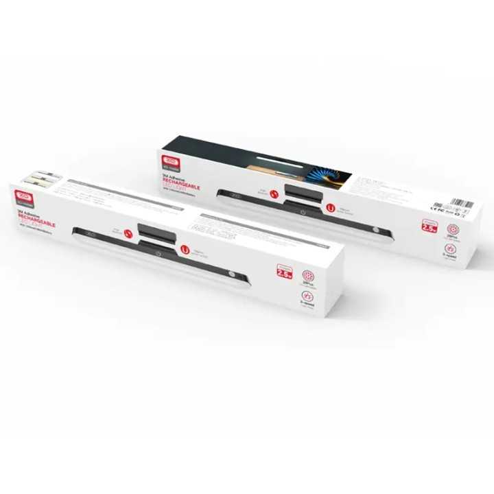 Lampa LED 2.5W 3000-5000K cu acumulator 1200mAh gri XO-YH08A