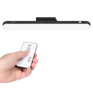 Lampa LED 2.5W /3000-5000K + telecomanda si acumulator 1200mAh negru XO-YH08B