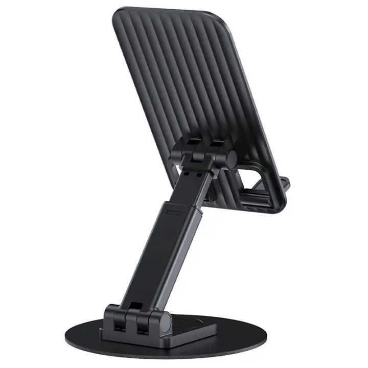 Suport birou rotativ 360 grade pentru telefon negru BWOO ZJ132