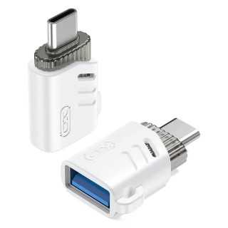 Adaptor OTG USB mama la USB-C tata alb XO-NB256B