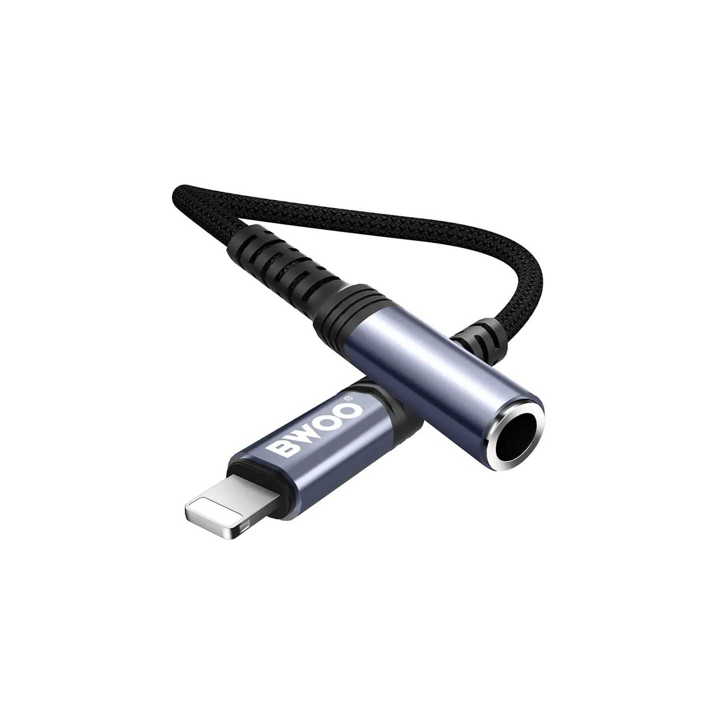 Adaptor audio Lightning la Jack 3.5mm BWOO BO-BZ48