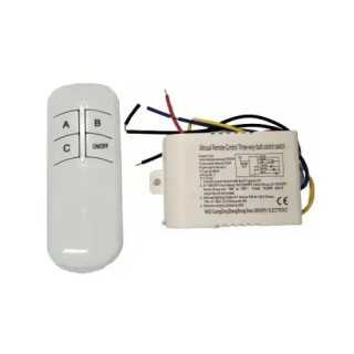 Modul control 220VAC cu telecomanda 2 iesiri