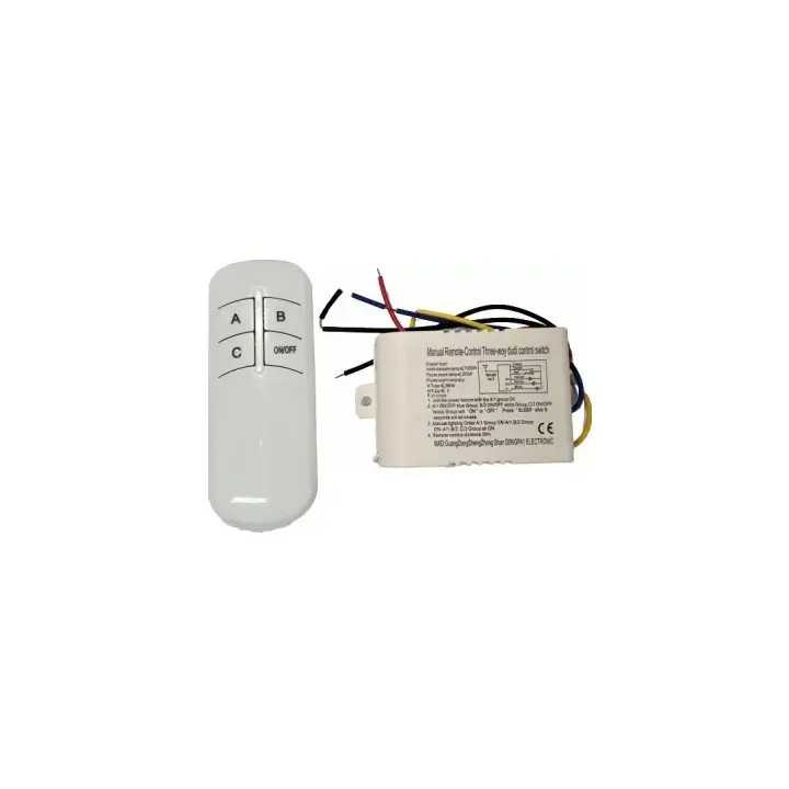 Modul control 220VAC cu telecomanda 2 iesiri