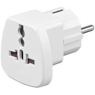 Adaptor Universal la CEE 7/7 alb 3680W 16A nu converteste tensiunea