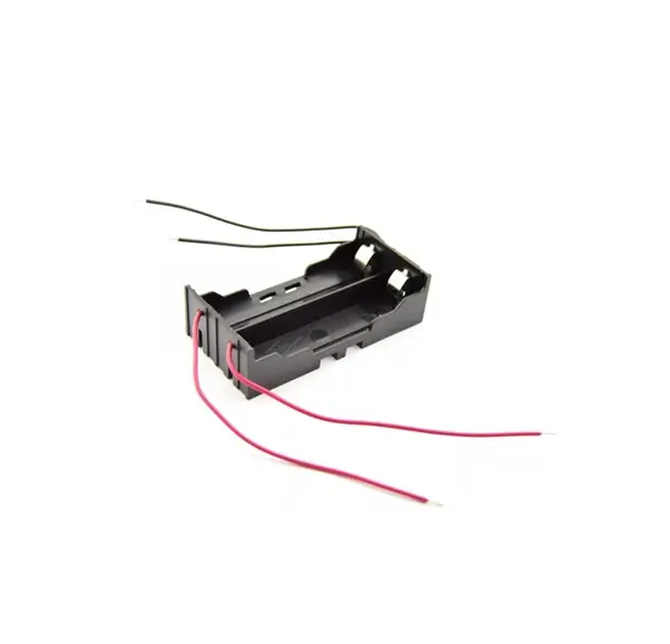 Carcasa acumulator 2x 18650 cu fire pentru fiecare slot in parte /conectare in serie sau paralel