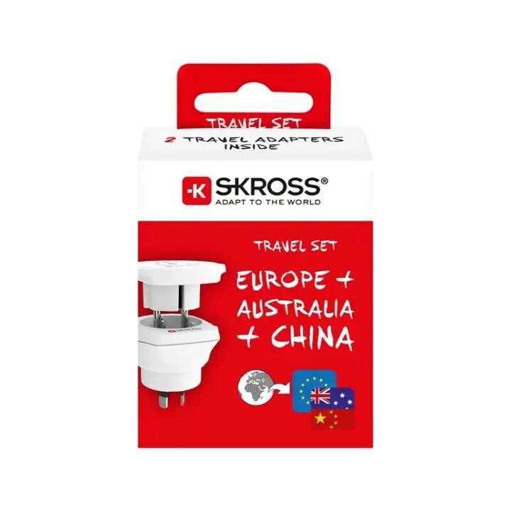 Adaptor Skross 1.500210-E 2in1 priza Universal la Australia /China