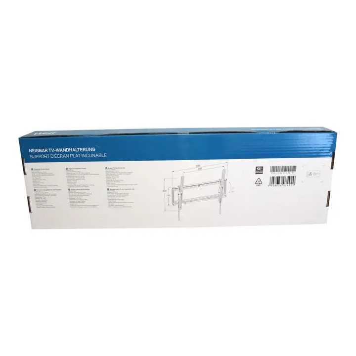 Suport TV LCD de perete 32"-80" inclinabil cu snur Well