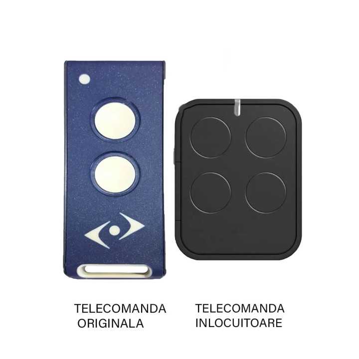 Telecomanda inlocuitoare poarta garaj Life Dream cu 2 canale/ rolling code/ 433.92Mhz (834)