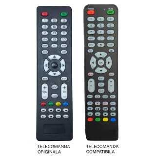 Telecomanda inlocuitoare compatibila TV DenisNetwork 5.0 (672-2)
