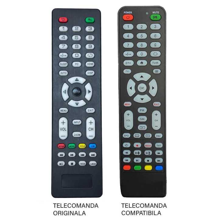 Telecomanda inlocuitoare compatibila TV DenisNetwork 5.0 (672-2)