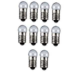 Set 10 becuri E10 12V 100mA glob Goobay 9592-10