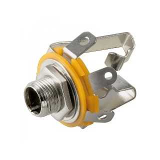 Conector Jack 6.3 mm mama stereo 3 piste montare pe panou NINIGI JC-124/6.35MM