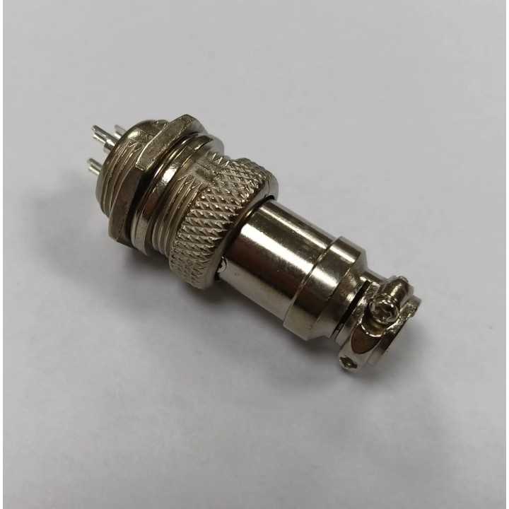 Conector MICROFON MARE 3 Pini set Mama+Tata 20 mm