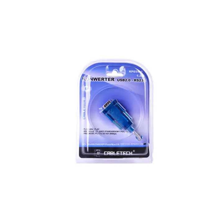 Cablu CONVERTOR USB 2.0 - RS232 1.5m Cabletech