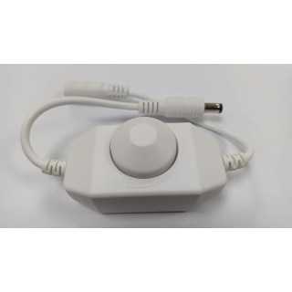 Variator dimmer de tensiune 12V /2A montaj pe fir cu mufa mama-tata 5.5x2.1 mm