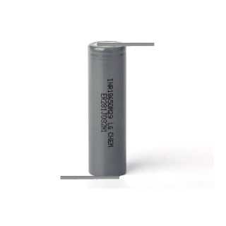 Acumulator LG INR18650M29 18650 3.7V 2850mAh 10A cu lamele sudate in Z