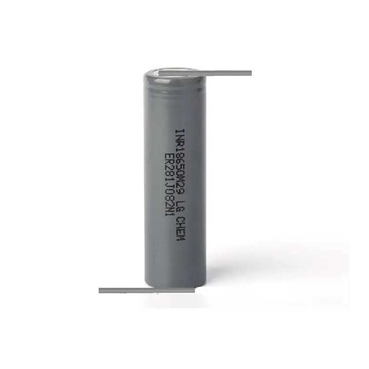 Acumulator LG INR18650M29 18650 3.7V 2850mAh 10A cu lamele sudate in Z