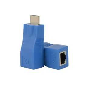 Adaptor de prelungire HDMI tata la RJ45 prin CAT6/6A maxim 30m 4K HDTV 2.0 ADAP-HDMI/RJ45