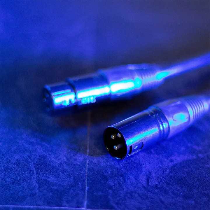 Cablu Professional XLR 3pin DMX mama - XLR 3pin DMX tata 10m PLUGGER PLU CABD XF3XM3 10M0 EAS