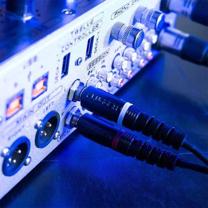 Cablu audio Professional 2 x Jack 6.35 tata mono - 2x Jack 6.35 tata mono 6m PLUGGER PLU CABB JMMJMM 6M00 EAS
