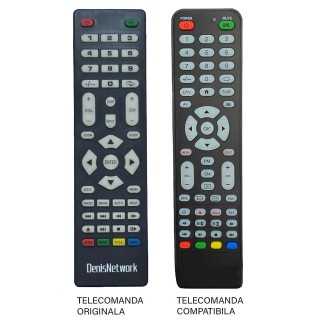 Telecomanda inlocuitoare compatibila TV DenisNetwork 6.0 (567-3)