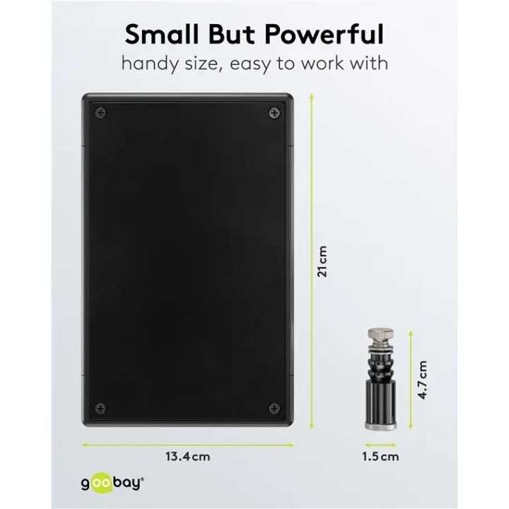 Suporturi pentru placi magnetice de circuit si placa metalica Goobay 77998
