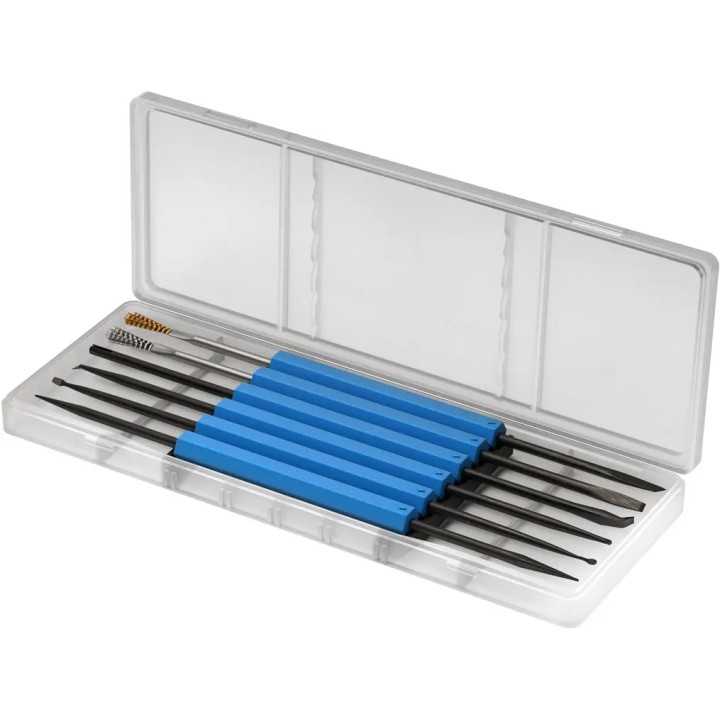 Set 6 unelte speciale pentru lipirea pe electronice si placi de circuit Goobay 77999