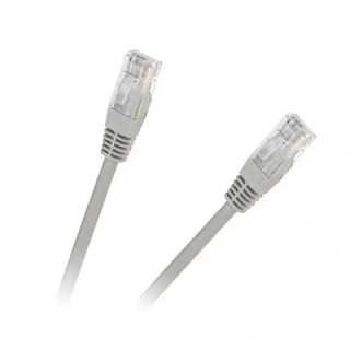 Cablu retea CAT6 UTP patchcord 2x RJ45 5m CCA gri