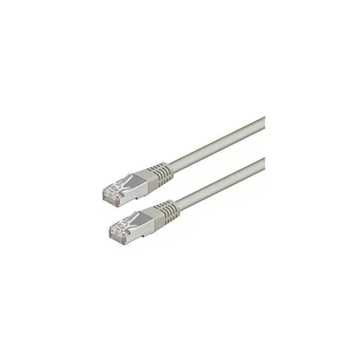 Cablu retea CAT6e SFTP 2x RJ45 5m ecranat gri