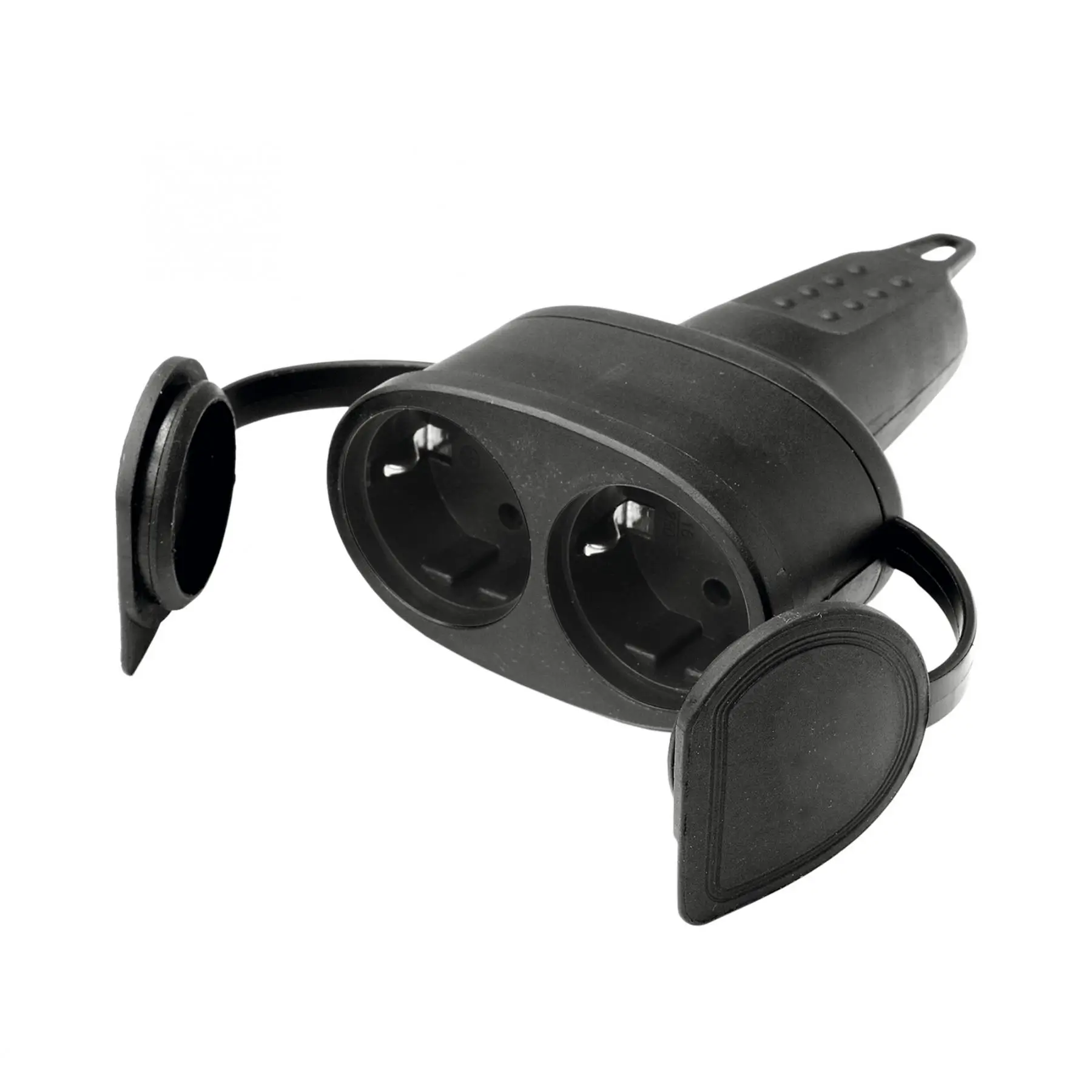 Cupla dubla cu pamantare IP44 pentru exterior /interior 16A 3680W Home NGA 02