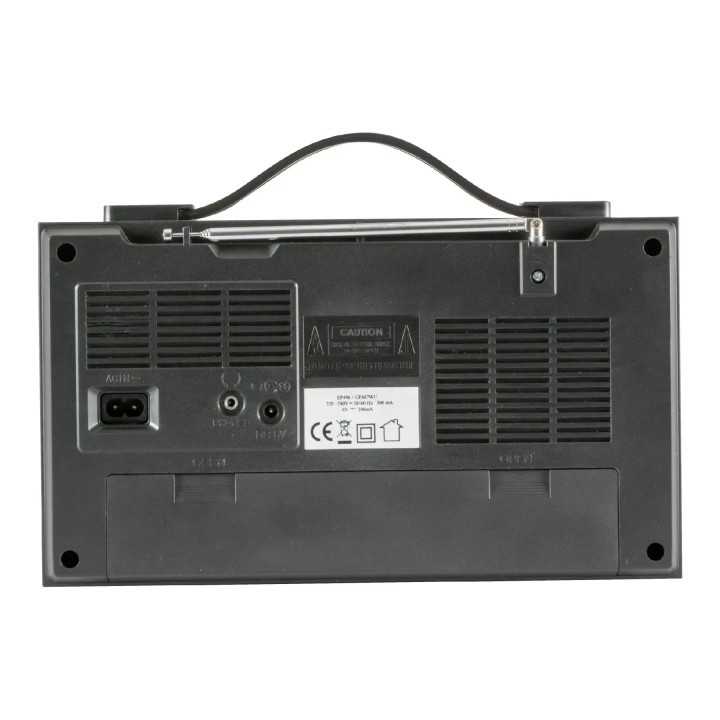 Radio portabil retro cu casetofon Radio 11 benzi /USB-MP3 /Bluetooth / SD SAL RRT 11B