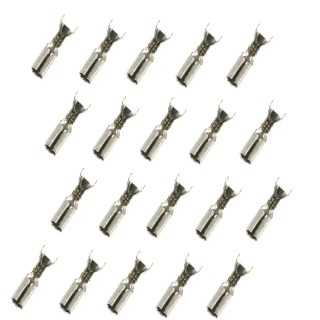 Set 20 papuci electrici mama 2.8x0.5mm cositoriti pentru cablu 0.5-1mm2 Somogyi Electronic KSH 2,8-0,5/Sn-20