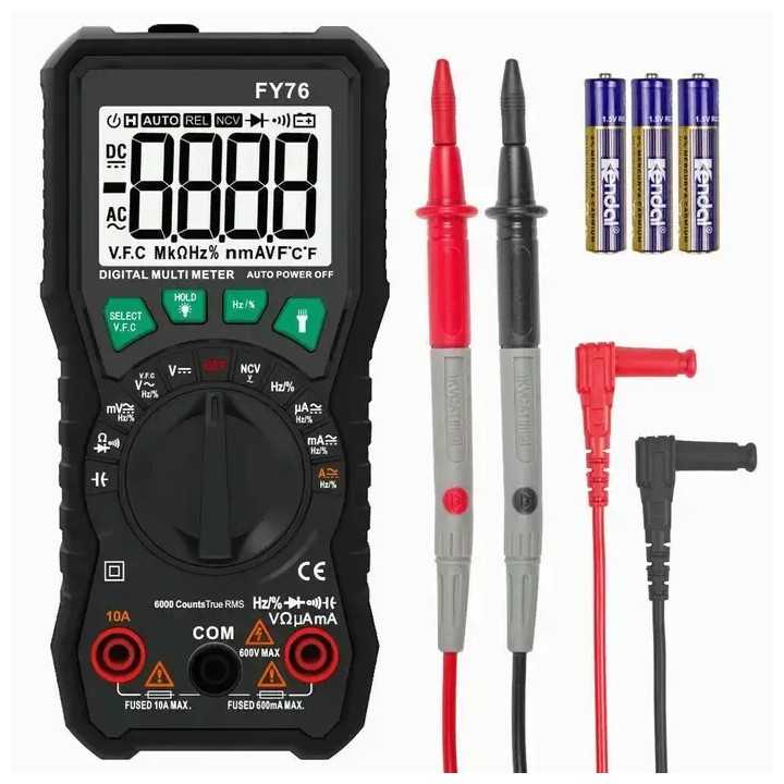 Multimetru digital True RMS FY76 Mastfuyi