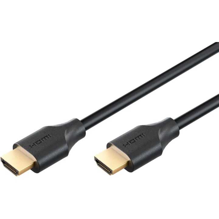 Cablu HDMI v2.2 0.5m UltraHD eARC 16K /60Hz 96Gbit/s 8K/60Hz 4K240Hz Goobay 80073