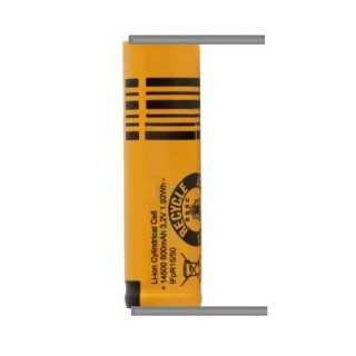 Acumulator 14500CY HIGHPOWER cu lamele sudate in U Li-ion 3.6V 600mAh 1.5A 14500CY-600-U