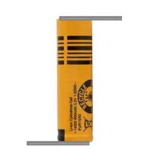 Acumulator 14500CY HIGHPOWER cu lamele sudate in Z Li-ion 3.6V 600mAh 1.5A 14500CY-600-Z