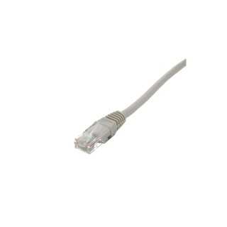 Cablu de retea Well UTP Cat5e patch cord 1m 26AWG CCA RJ45-RJ45 gri UTP-0008-1GY-WL