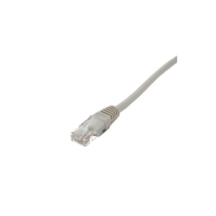 Cablu de retea Well UTP Cat5e patch cord 1m 26AWG CCA RJ45-RJ45 gri UTP-0008-1GY-WL