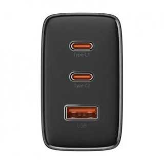 Incarcator retea Baseus P10152301113-00 Cube Pro Quick Charge 65W 2x USB Type-C 5V/3A 1x USB negru