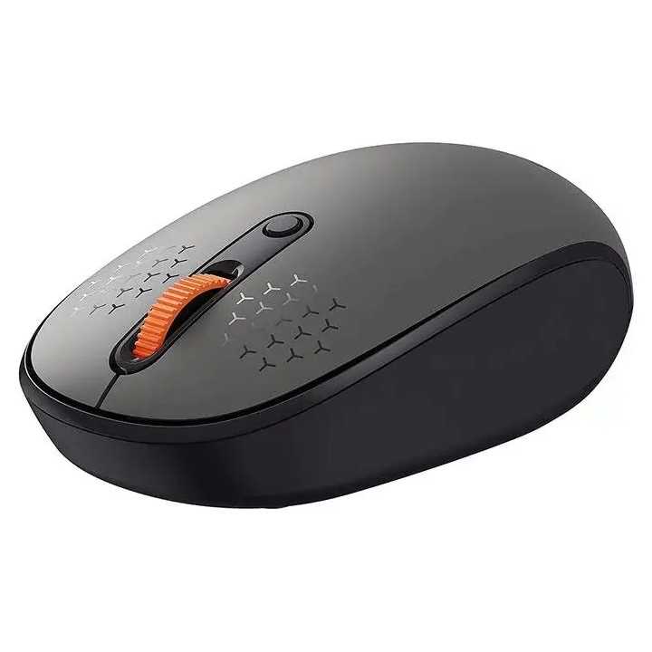Mouse Baseus B01055503833-00 wireless 2.4GHz si Bluetooth optic 800/1200/1600dpi butoane/scroll 3/1 gri