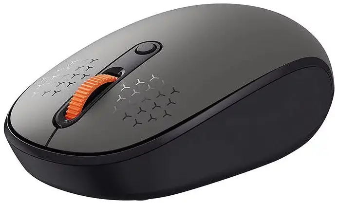 Mouse Baseus B01055503833-00 wireless 2.4GHz si Bluetooth optic 800/1200/1600dpi butoane/scroll 3/1 gri