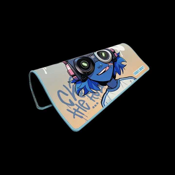 Mouse PAD A4TECH BP-45W Nyx Mirage gaming Bloody cauciuc si material textil 454x400x5mm imagine