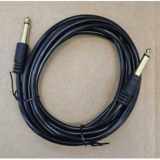 Cablu audio 3m JACK 6.35 mm MONO tata - 6.35 mm MONO tata
