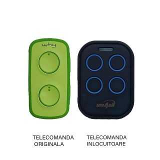 Telecomanda porti/garaj WHY Evo MINI RF 286-868MHz copiaza cod fix si cod saritor (394)
