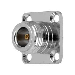 Conector N soclu mama drept montare pe panou cu lipire H3266 COPPER YIZN Jiangsu Tengyu Electronics co.